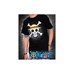 ONE PIECE - T-shirt basic homme Skull with map - Taille XS