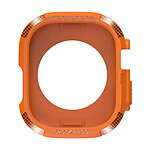 Avizar Coque pour Apple Watch 8 7 41mm et 6 5 4 2 40mm et 3 2 1 38mm Fibre de Carbone  orange