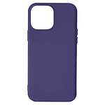 Avizar Coque iPhone 13 Pro Max Silicone Semi-rigide Finition Soft-touch violet