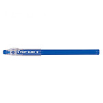 Pilot stylo bille à capuchon Kleer effaçable pointe fine bleu