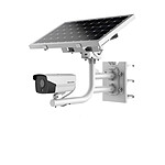 Hikvision - Kit caméra tube IP 4G + alimentation solaire 2 MP 30m