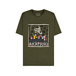 Naruto Shippuden - T-Shirt Akatsuki Clan - Taille M