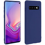 Avizar Coque Samsung Galaxy S10 Protection Silicone Gel Souple Soft Touch - Bleu nuit