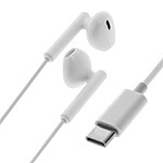 Avizar Ecouteurs Blanc pour Tous les Appareils avec connectique Audio USB Type C