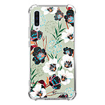 LaCoqueFrançaise Coque Samsung Galaxy A50 anti-choc souple angles renforcés transparente Motif Fleurs vert d'eau