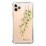 LaCoqueFrançaise Coque iPhone 11 Pro Silicone antichocs Solides coins renforcés  transparente Motif Fleurs Cerisiers