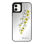 LaCoqueFrançaise Coque iPhone 12 Mini miroir Fleurs Cerisiers Design