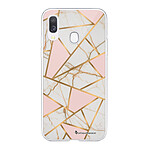 LaCoqueFrançaise Coque Samsung Galaxy A20e 360 intégrale transparente Motif Marbre Rose Tendance