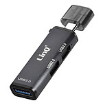 LinQ Adaptateur OTG USB-C vers 3 Ports USB Transmission Rapide 5 Compact Gpbs