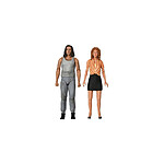 Les Tortues Ninja - Pack 2 figurines April O'Neil & Casey Jones 18 cm