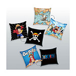 One Piece - Pack 3 oreillers Characters 40 x 40 cm