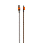 Xtorm Câble Xtreme USB-A vers Lightning (1,5m) - Orange/Noir