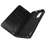 Avizar Housse Xiaomi Poco M4 Pro 5G et Redmi Note 11S 5G Porte-carte Fonction Support Vidéo Clapet Magnétique  Noir