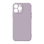 Avizar Coque iPhone 13 Pro Max Silicone Semi-Rigide avec Finition Soft Touch violet