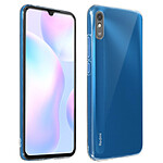 Avizar Coque Redmi 9A / 9AT Souple et Film Verre Trempé Dureté 9H