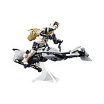 Star Wars : The Mandalorian Vintage Collection - Véhicule avec figurines Speeder Bike with Scou