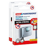 TESA Pack 9 Adhésifs Double-face de Montage Powerbond Ultra Strong 20 x 60 mm x 2