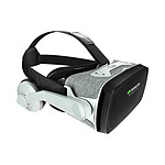 Avizar Casque VR pour Smartphone Immersion Audio Jack 3.5mm Sangles réglables Gris et noir
