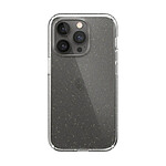 Speck Presidio Perfect-Clear pour iPhone 14 Pro Gold Glitter