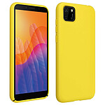 Avizar Coque Huawei Y5p Silicone Semi-rigide Finition Soft Touch Jaune