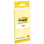 POST-IT notes adhésives, 38 x 51 mm, jaune, blister
