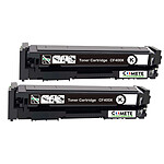 2 Toners compatibles HP 201 CF400X Noir