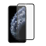 Tiger Protection d'écran pour Apple iPhone XS Max Incurvé Antichoc Noir transparent