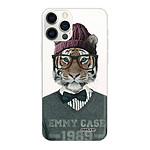 Evetane Coque iPhone 12 Pro Max 360 intégrale transparente Motif Tigre Fashion Tendance