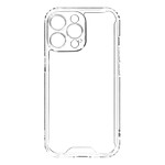 Avizar Coque iPhone 14 Pro Dos Rigide Coins Bumper Fine Légère  Transparent