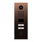 Doorbird - Portier vidéo IP avec lecteur de badge RFID - D2102FV FINGERPRINT Bronze