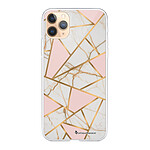 LaCoqueFrançaise Coque iPhone 11 Pro Max 360 intégrale transparente Motif Marbre Rose Tendance