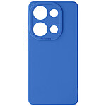 Avizar Coque pour Xiaomi Redmi Note 13 Pro 4G Silicone Mat Protection Caméra Bleu