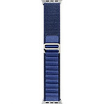 BigBen Connected Bracelet Boucle alpine pour Apple Watch 42-44-45-49mm Bleu
