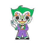 DC Comics - Pin pin's POP! émaillé DOTD Joker (Glow-in-the-Dark) 10 cm