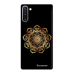 LaCoqueFrançaise Coque Samsung Galaxy Note 10 360 intégrale transparente Motif Mandala Or Tendance