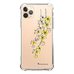 LaCoqueFrançaise Coque iPhone 11 Pro Max Silicone antichocs Solides coins renforcés  transparente Motif Fleurs Cerisiers