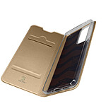 Dux Ducis Housse pour Samsung Galaxy A33 5G Clapet Porte-carte Fonction Support doré