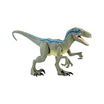 Jurassic World - Figurine Dino Rivals  Super Colossal Velociraptor Blue 45 cm