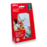 APLI Boite 100 étiquettes bijouterie à Fil 28 x 43 mm