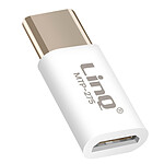 LinQ Adaptateur micro USB vers USB-C Blanc