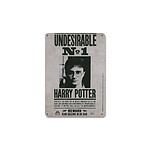 Harry Potter - Panneau métal Undesirable No. 1 15 x 21 cm