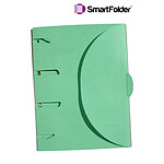 SMARTFOLDER Pack de 6 Pochettes de classement Pack Aloha vert