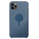 Muvit Coque pour iPhone 12 mini Antichoc Recycletek avec motifs Jacaranda Bleu