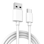 Xiaomi Câble USB vers USB type C Charge et Synchronisation Original  Blanc
