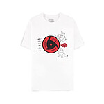 Naruto Shippuden - T-Shirt Akatsuki Symbols White - Taille L