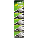 GP Batteries - Pack de 5 piles bouton- Lithium CR2430