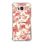 LaCoqueFrançaise Coque Samsung Galaxy S8 Plus Silicone antichocs Solides coins renforcés  transparente Motif Botanic Amour