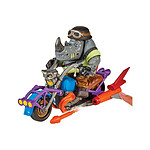 Les Tortues Ninja - Figurine Chopper avec Rocksteady