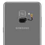 Avizar Bouton Home + Nappe de connexion pour Samsung Galaxy A8 - Noir
