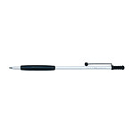 TOMBOW Stylo Bille Design ZOOM 707 Corps Blanc/Noir pointe moyenne